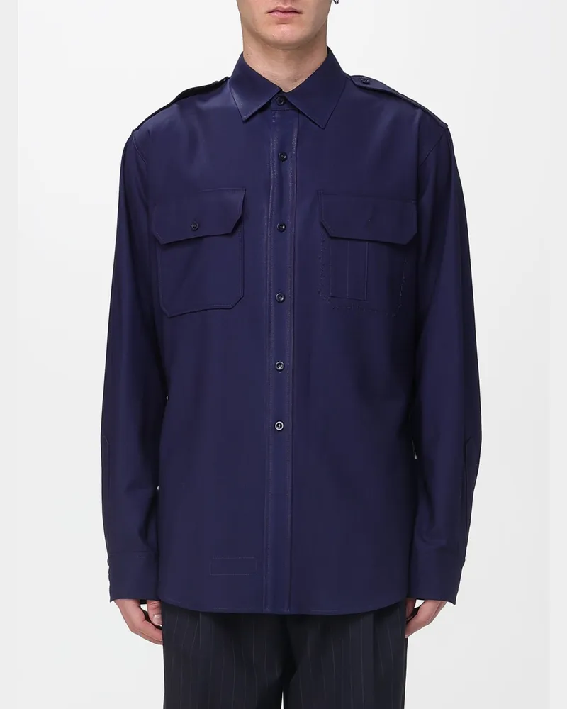 Maison Margiela Hemd herren Blau