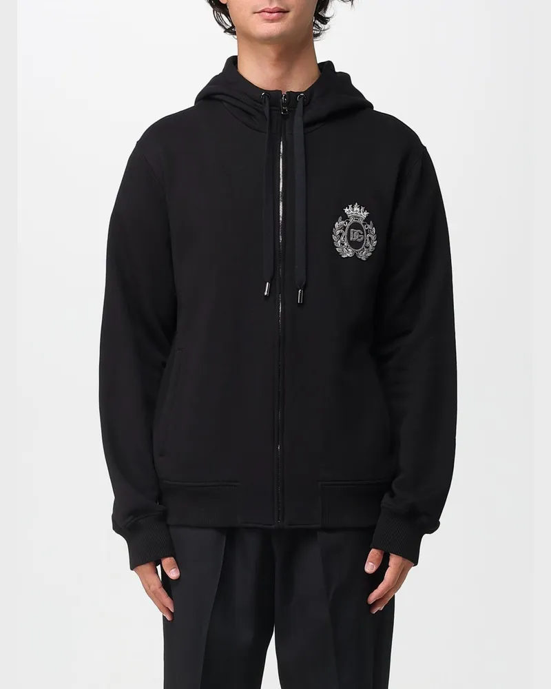 Dolce & Gabbana Sweatshirt herren Dolce & Gabbana Schwarz
