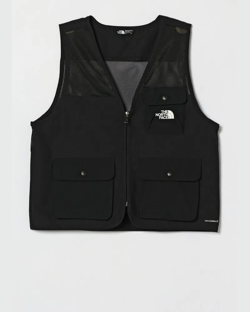 The North Face WINDWALL™ Technische Logo-Weste für Jungen Schwarz