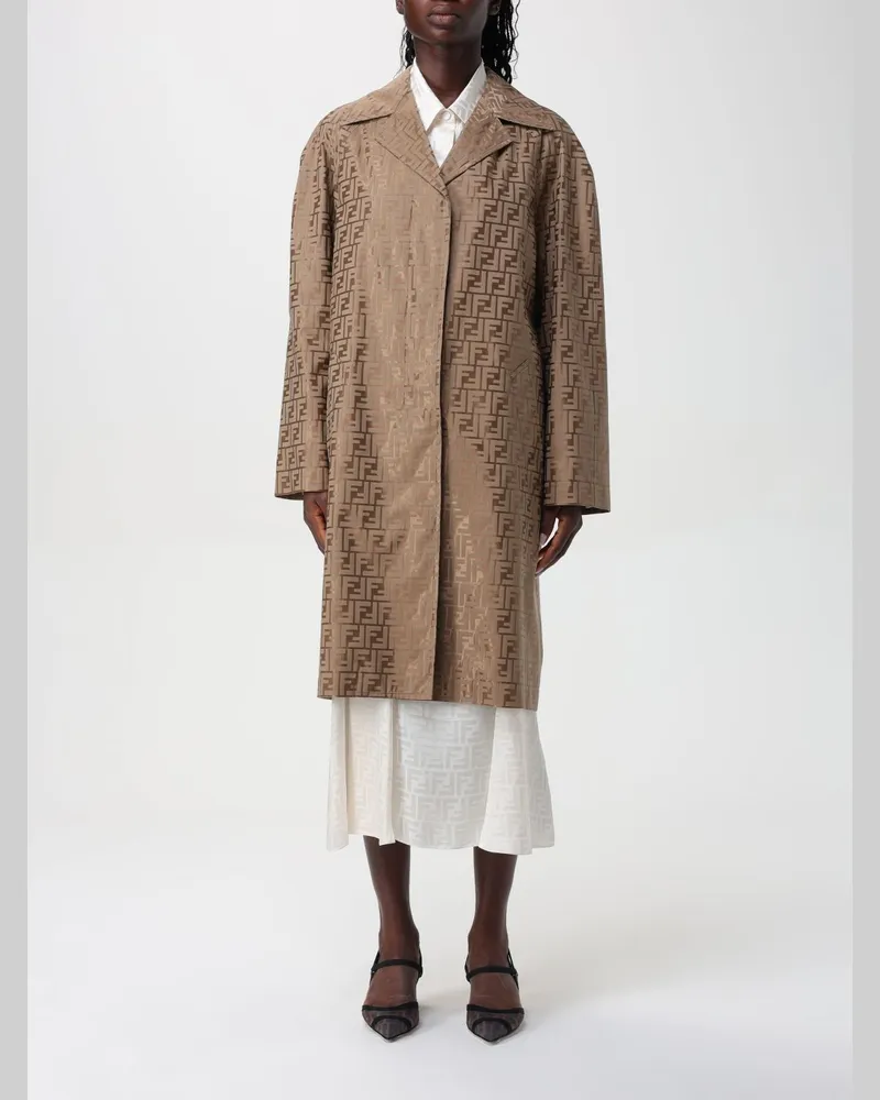 Fendi Mantel damen Beige