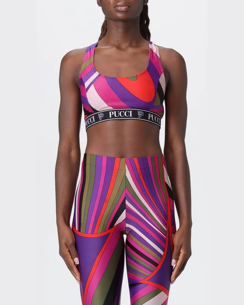 Emilio Pucci Top damen Violett