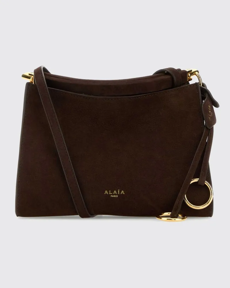 Alaïa Umhängetasche damen Braun