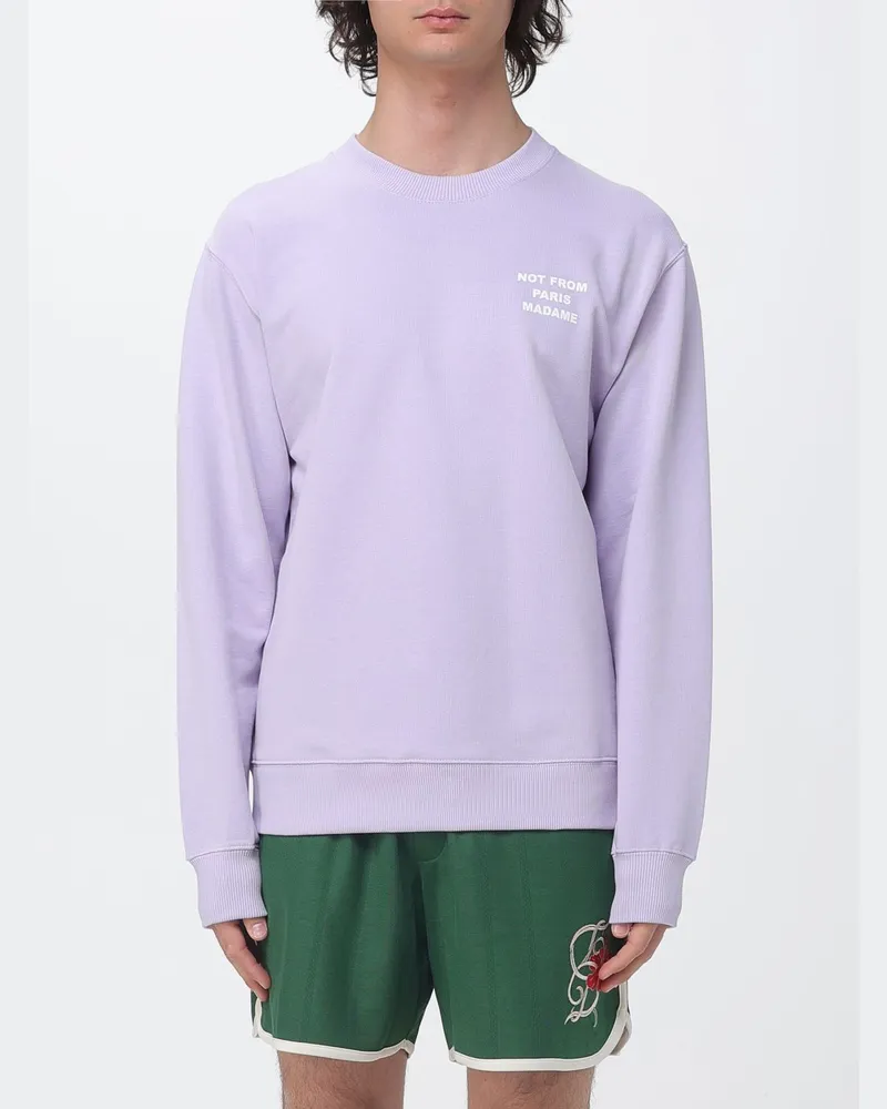 Drôle de Monsieur Sweatshirt herren Lavendel