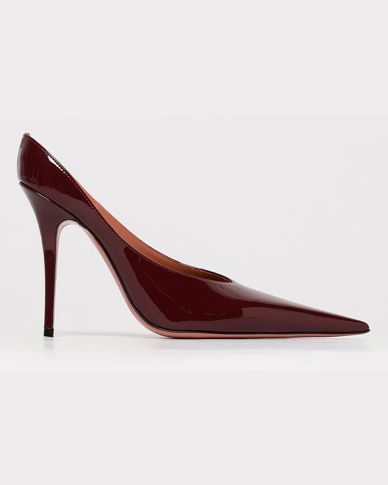 Amina Muaddi Absatzschuhe damen Rot