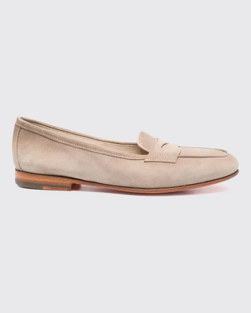 Santoni Schuhe damen Beige