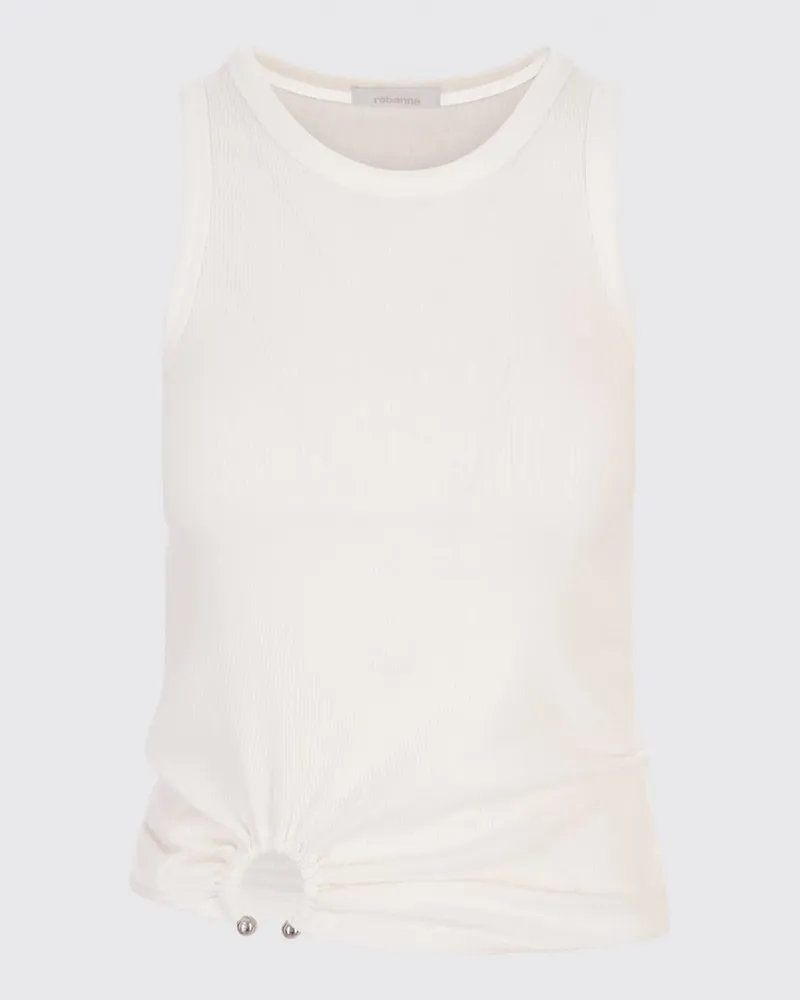 Paco Rabanne Top damen Weiß