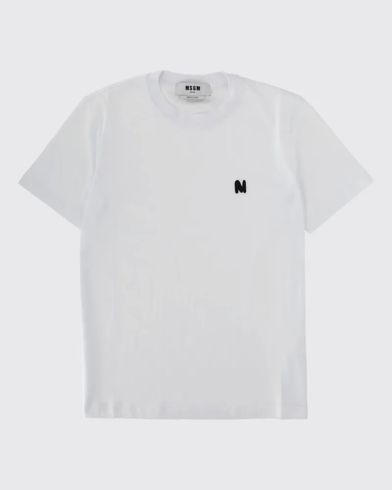 MSGM T-shirt damen Weiß