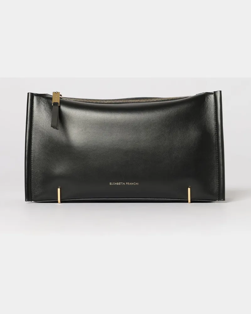 Elisabetta Franchi Schultertasche damen Schwarz