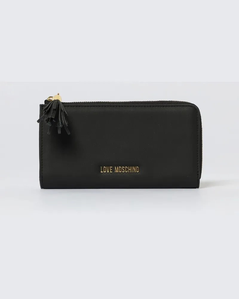 Moschino Geldbörsen damen Schwarz