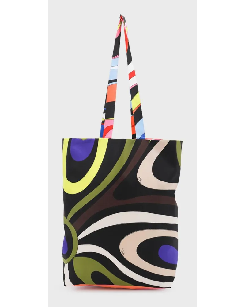 Emilio Pucci Schultertasche Bunt