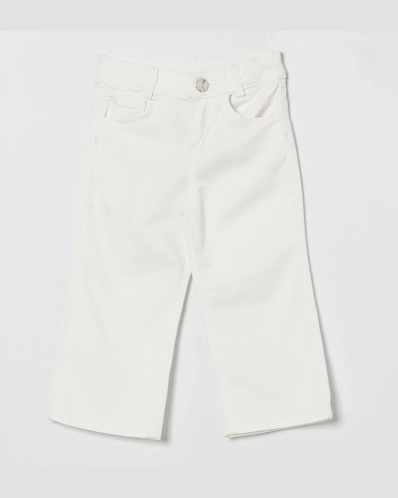 Liu Jo Straight Denim Jeans Weiß