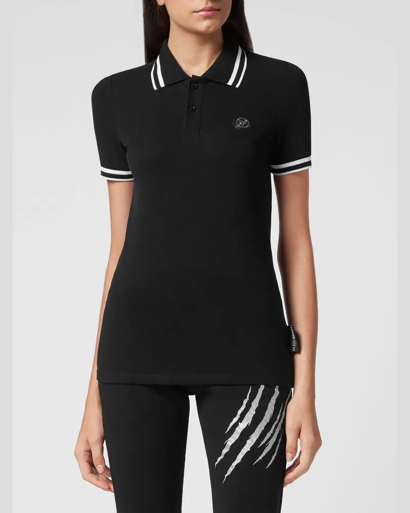 Philipp Plein Polo damen Schwarz