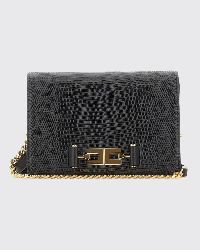 Elisabetta Franchi Umhängetasche damen Schwarz