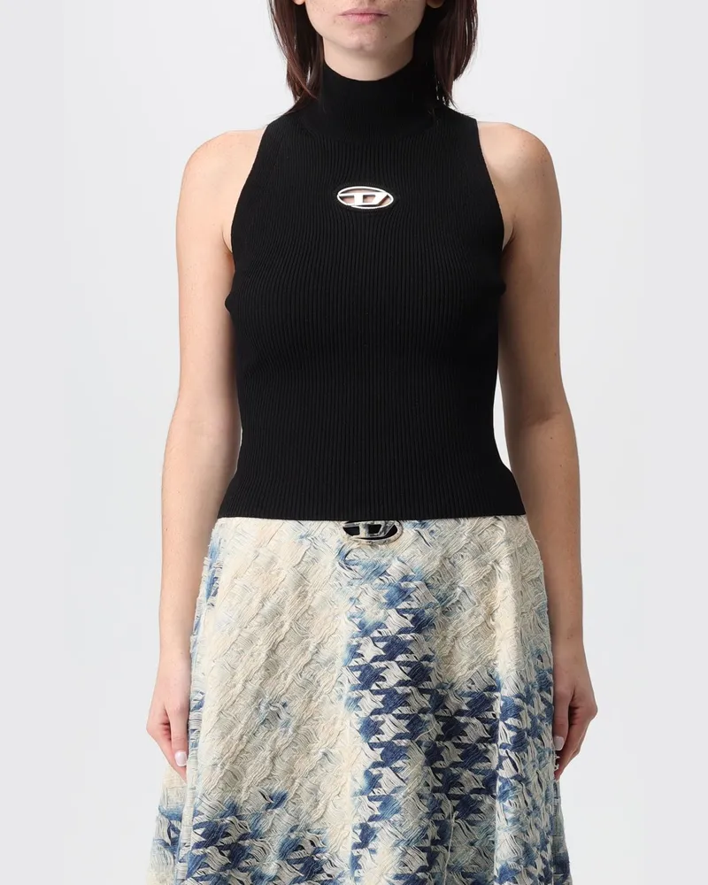 Diesel Top damen Schwarz
