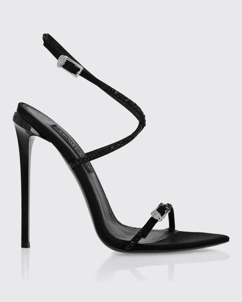 Philipp Plein Sandalen mit absatz damen Schwarz