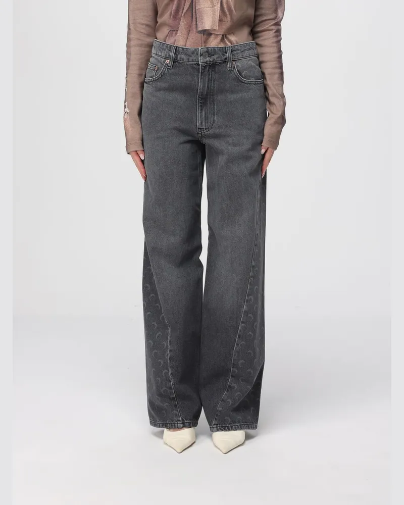 Marine Serre Jeans damen Grau