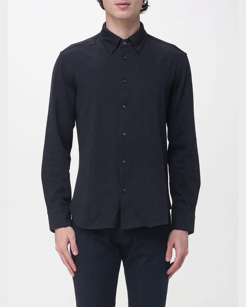 Emporio Armani Hemd herren Blau