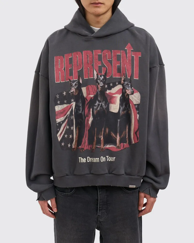REPRESENT Sweatshirt herren Grau