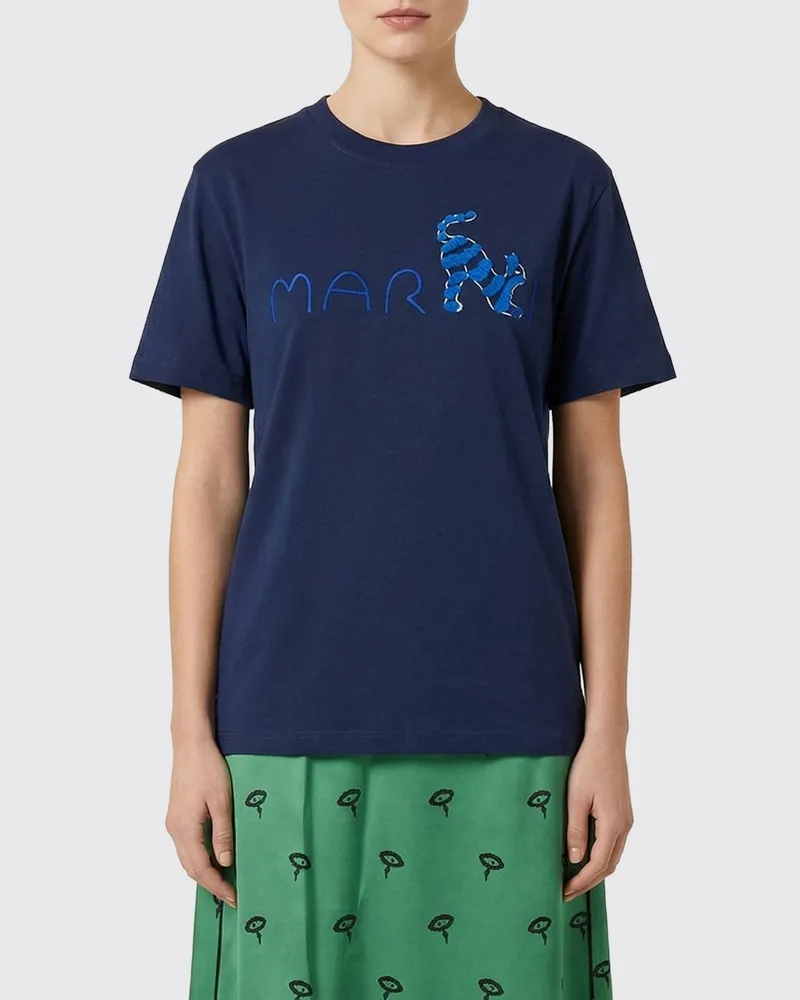 Marni T-shirt damen Blau