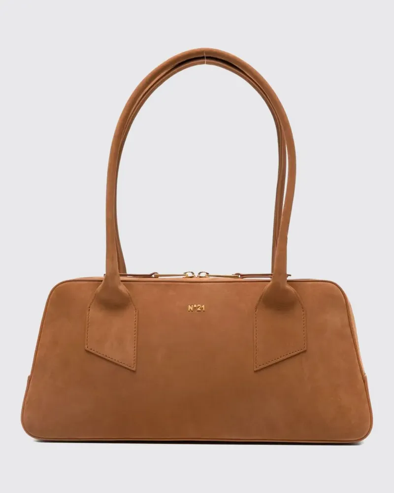 N° 21 Schultertasche damen Braun