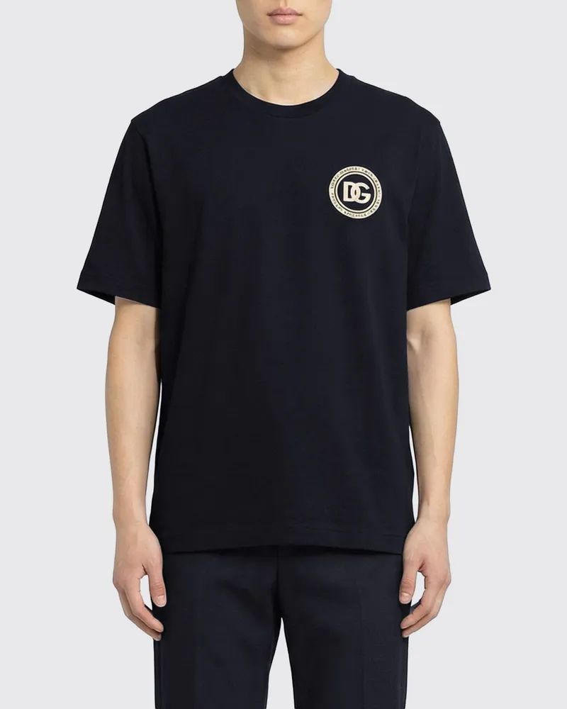 Dolce & Gabbana T-shirt herren Dolce & Gabbana Blau