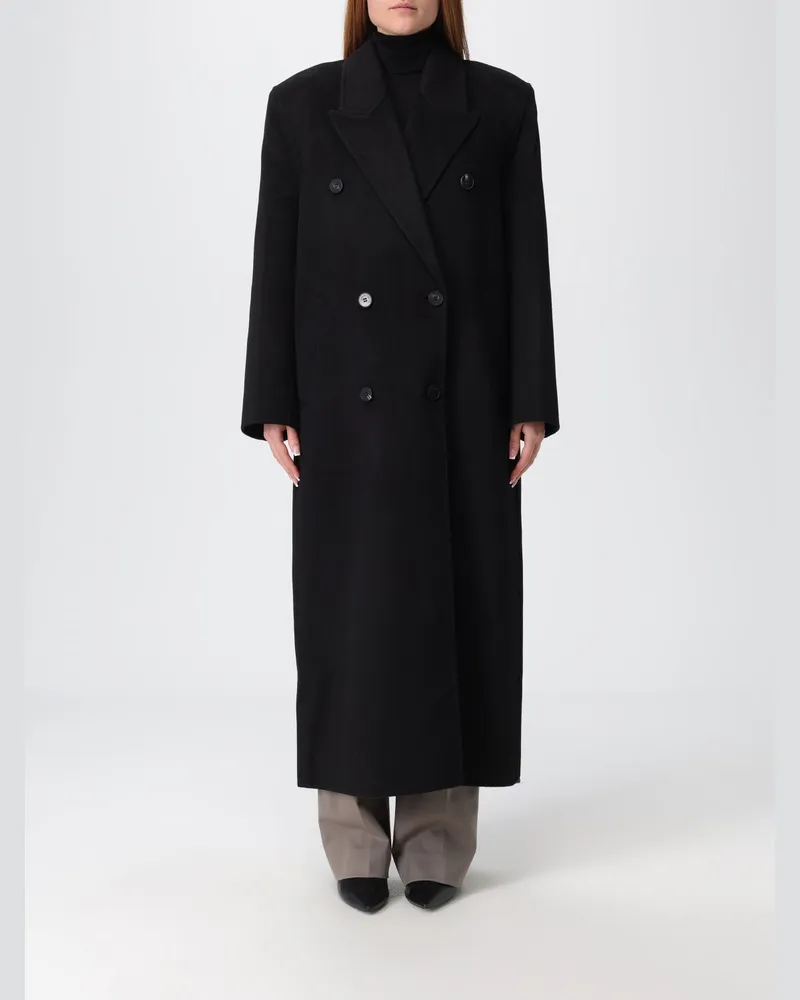FRANKIE Shop Mantel damen Schwarz