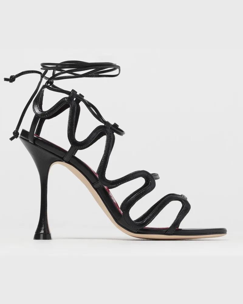 Manolo Blahnik Sandalen mit absatz damen Schwarz