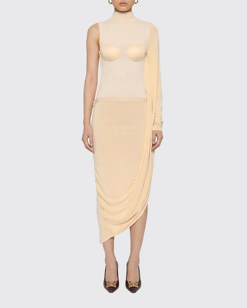 Jean Paul Gaultier Kleid damen Nude
