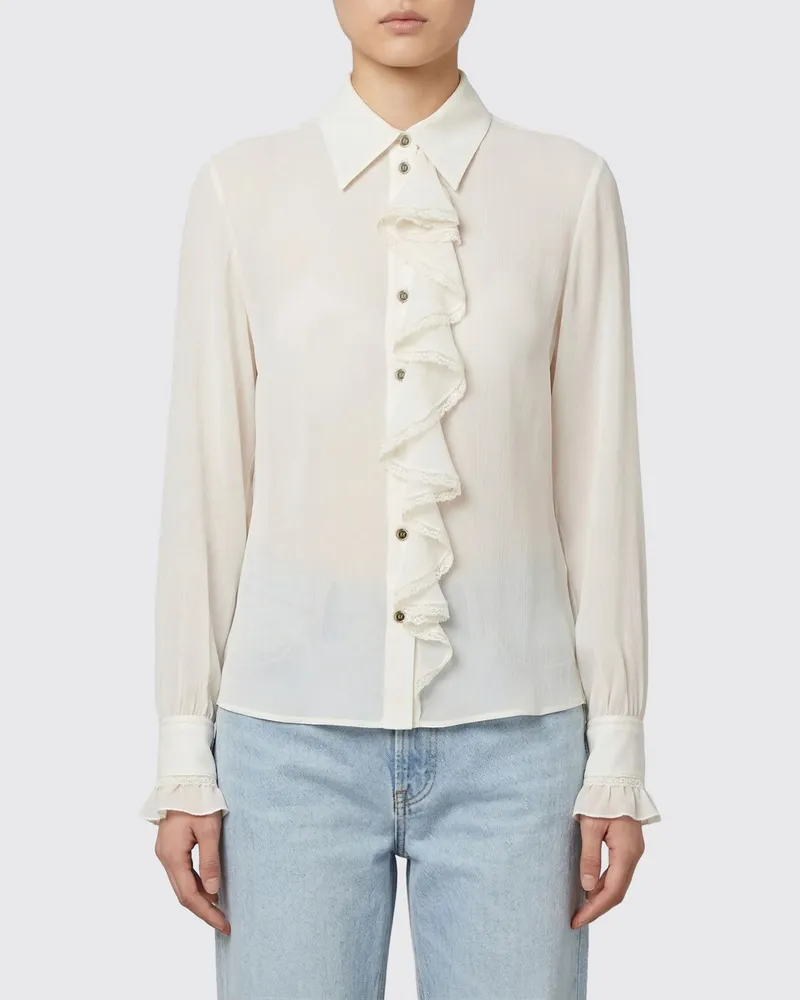 Alberta Ferretti Top damen Ivory