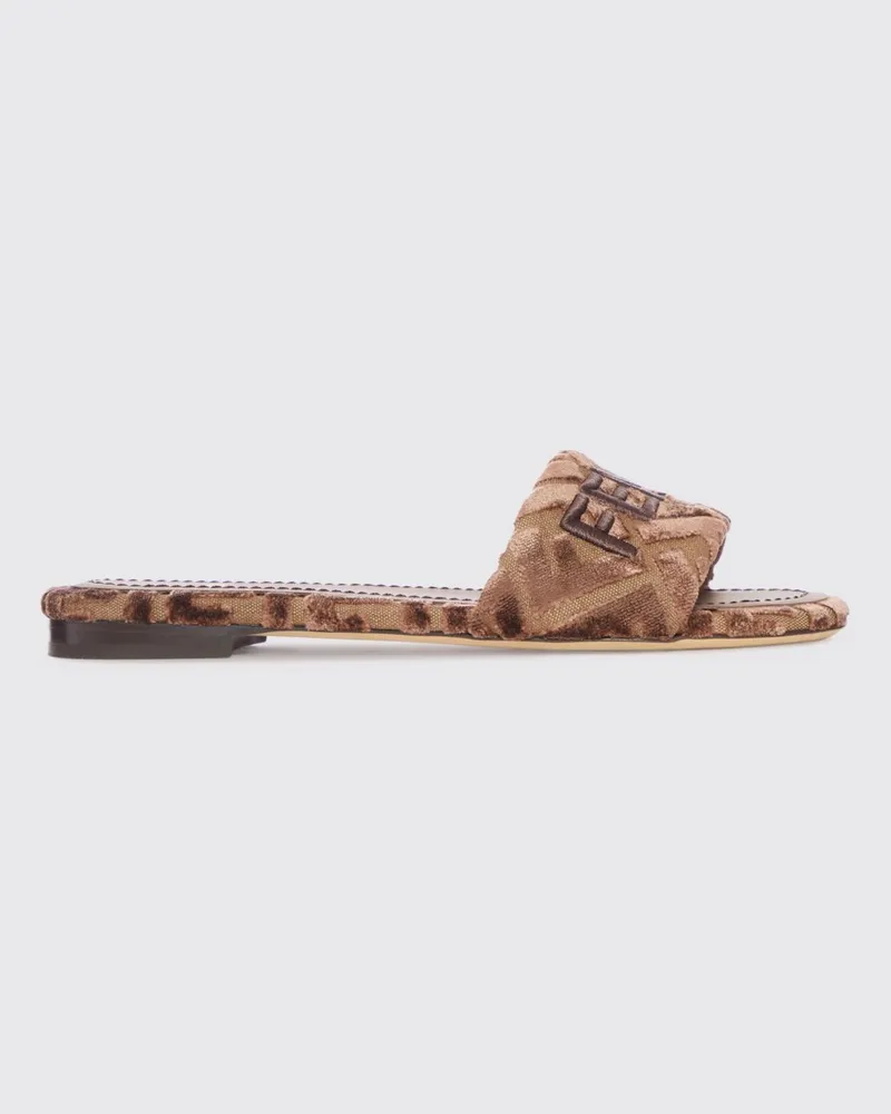 Fendi Sandalen herren Kakao
