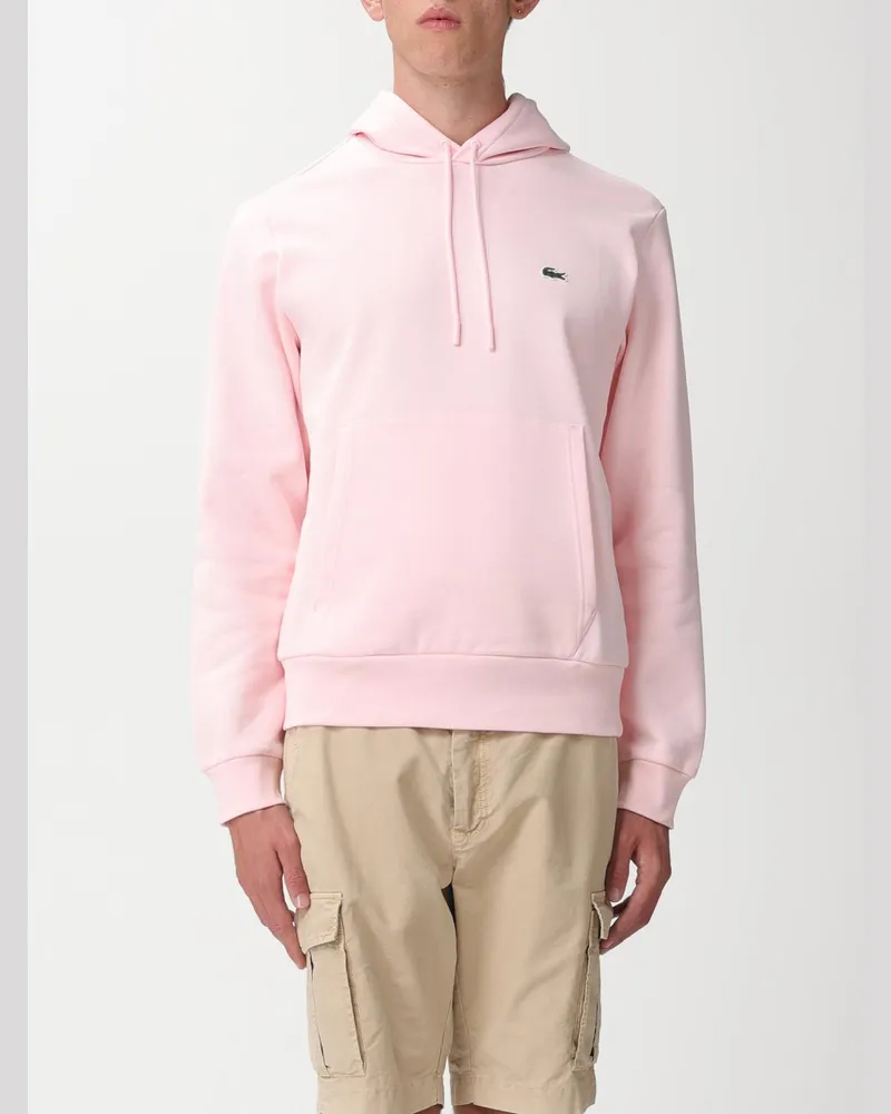 Lacoste Sweatshirt herren Pink