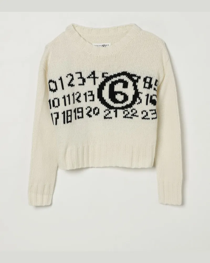 Maison Margiela Pullover kinder Weiß