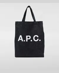 A.P.C. Schultertasche Denim