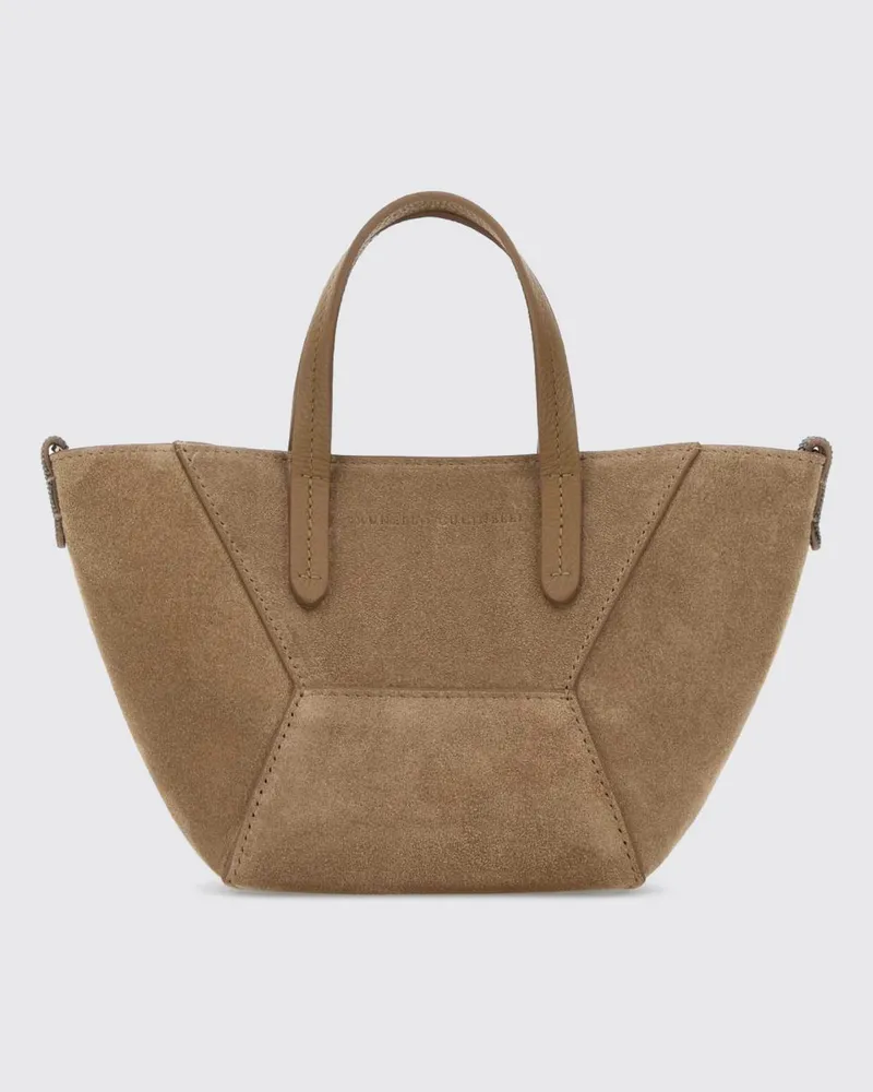 Brunello Cucinelli Handtasche damen Beige