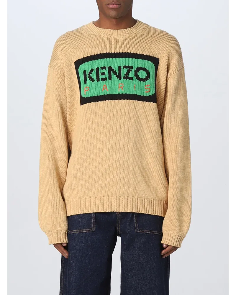 Kenzo Pullover herren Beige