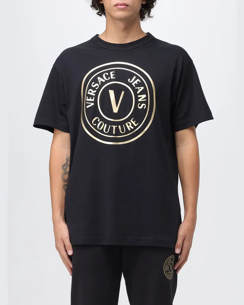 Versace Jeans T-shirt herren Schwarz