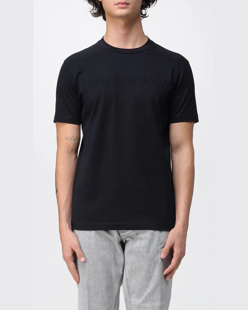 Emporio Armani Polo herren Blau