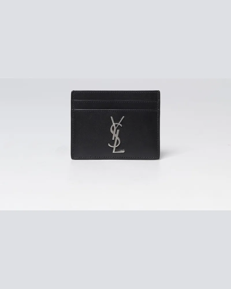 Saint Laurent Portmonnaie herren Schwarz