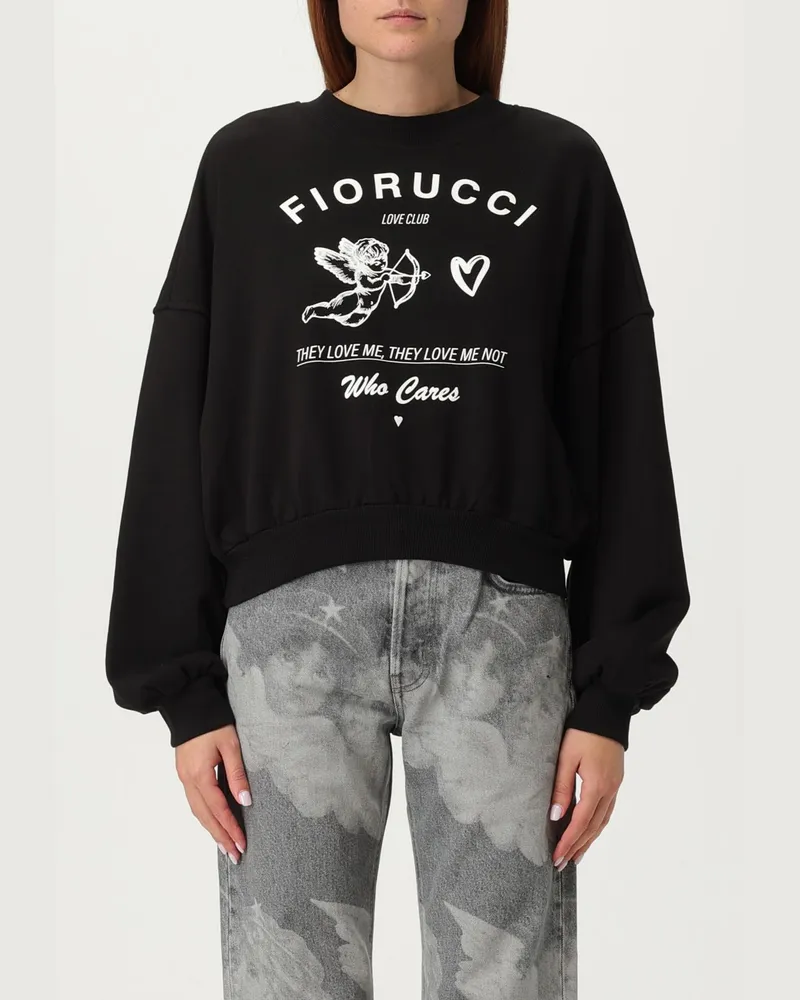 Fiorucci Sweatshirt damen Schwarz