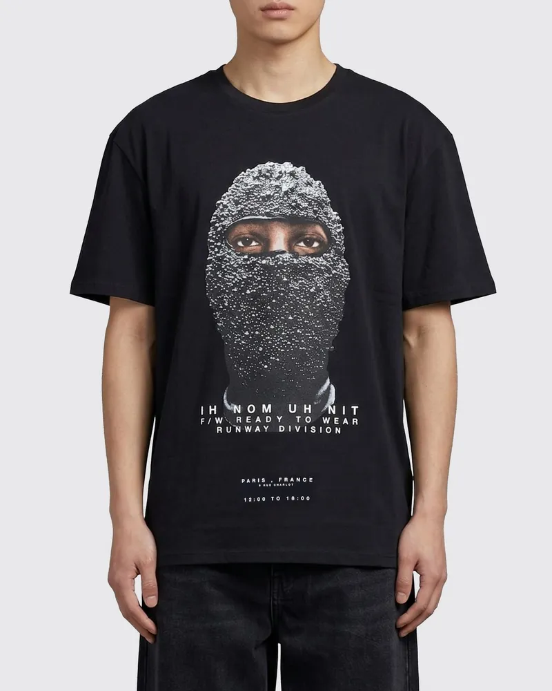 IH NOM UH NIT T-shirt herren Schwarz