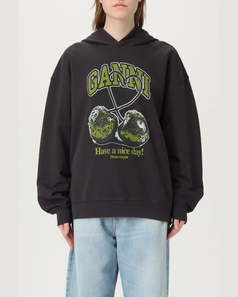 Ganni Sweatshirt damen Schwarz