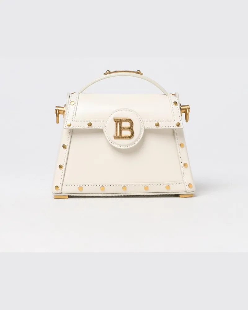 Balmain Schultertasche damen Weiß