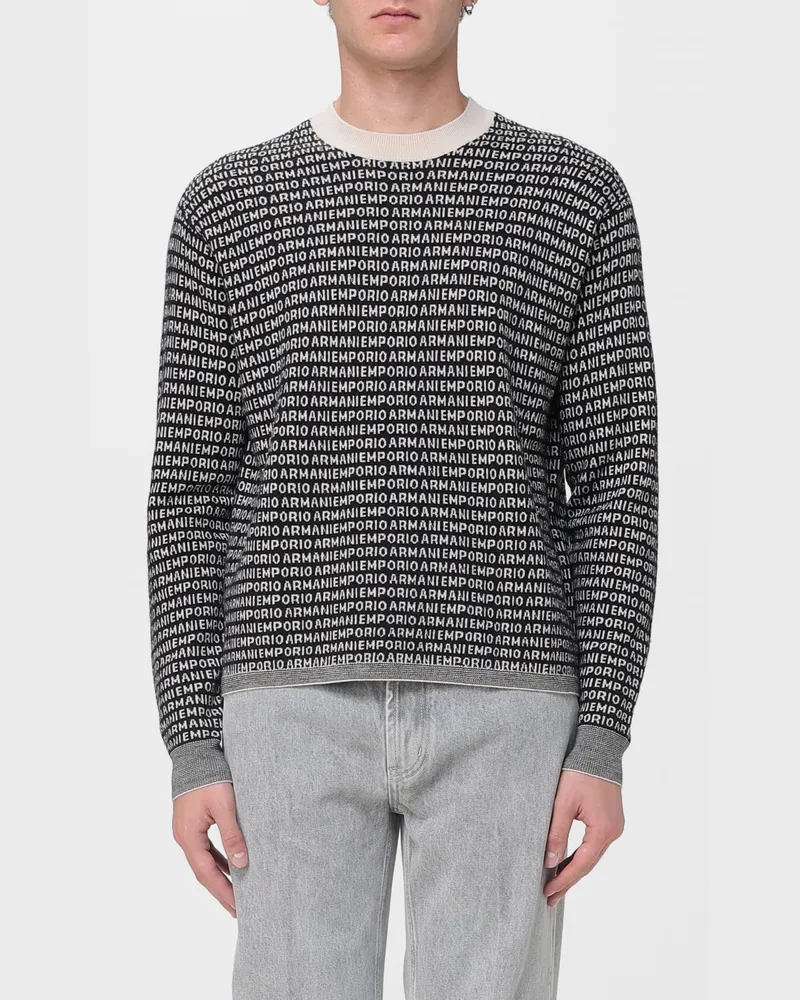 Emporio Armani Pullover herren Schwarz