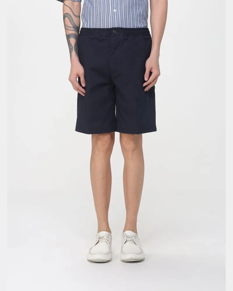 Paolo Pecora Milano Shorts herren Blau