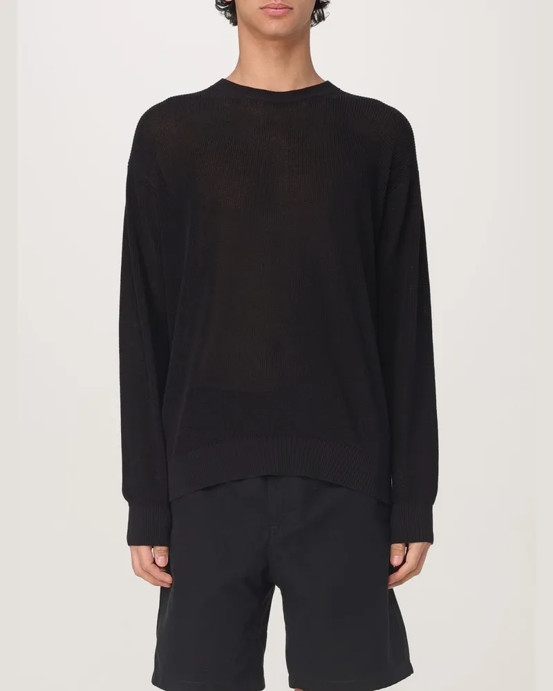 Roberto Collina Pullover herren Schwarz
