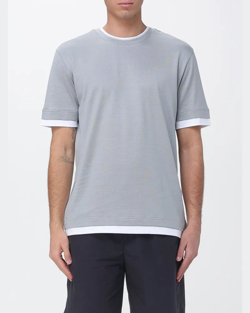 Eleventy T-shirt herren Blau