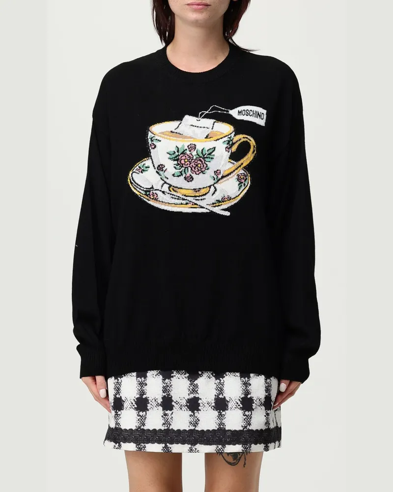 Moschino Pullover damen Schwarz