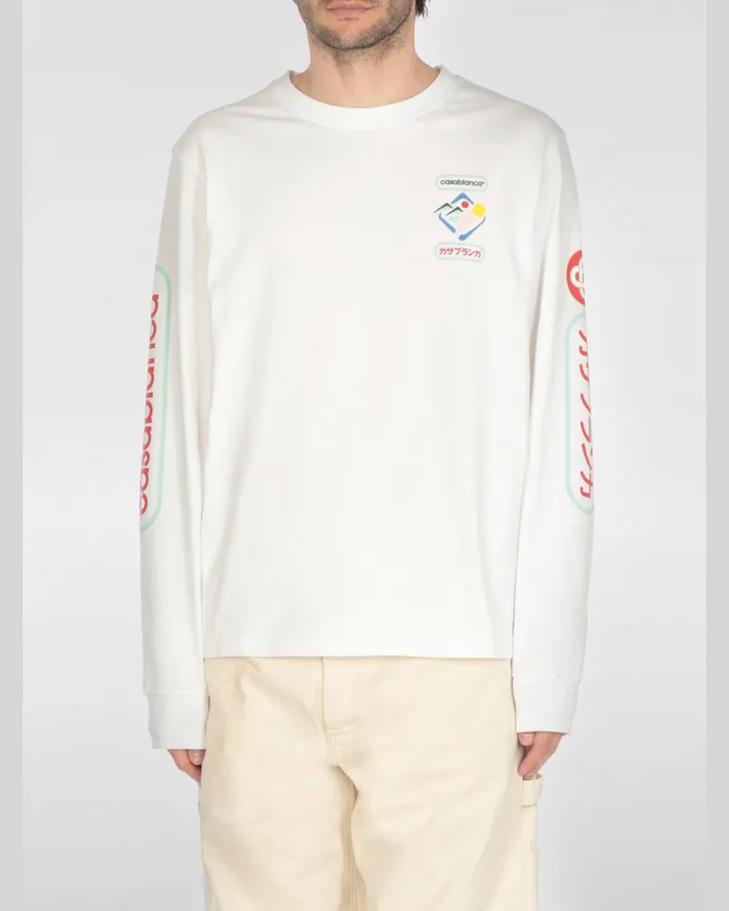 Casablanca Paris T-shirt herren Weiß