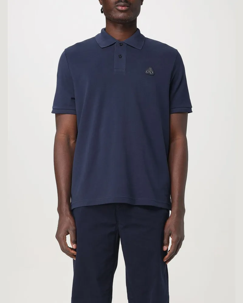 Moose Knuckles Polo herren Navy