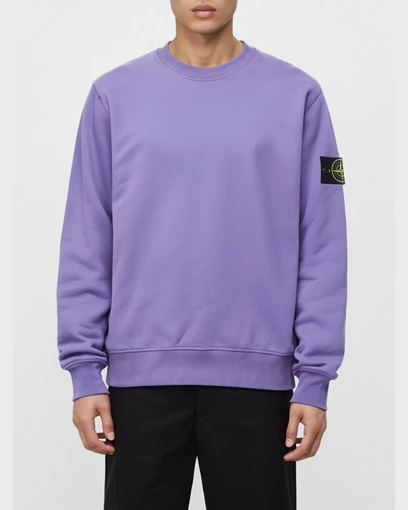 Stone Island Sweatshirt herren Violett